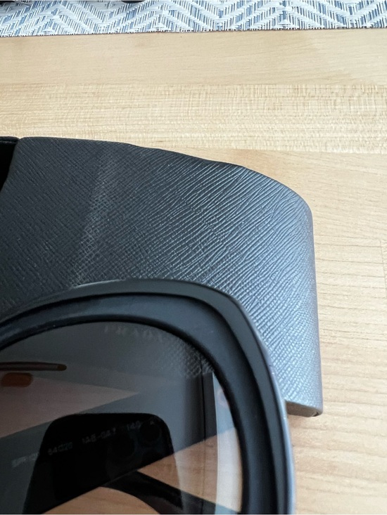 Prada Black Oversized Frame Sunglasses (authentic)